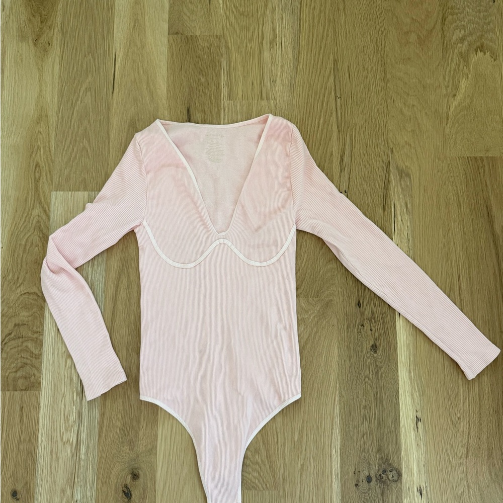 Pink Long Sleeve Bodysuit